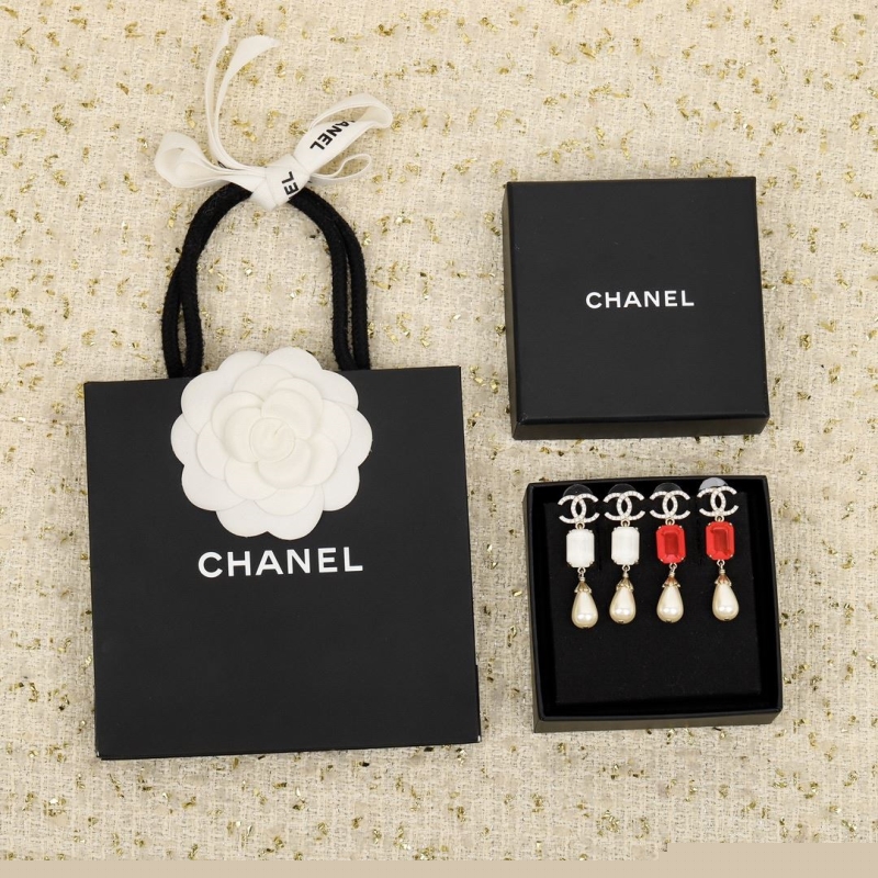 Ch*el earrings